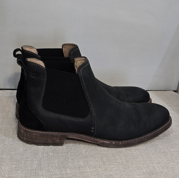 Florsheim Mens Chalet Chelsea Boot Size 10 Black Leather main image 7